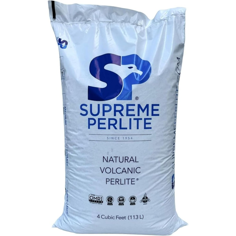 Horticulture Soil Perlite - Supreme Grobmaschiges Hortikultur-Perlit 4 Cu Ft,