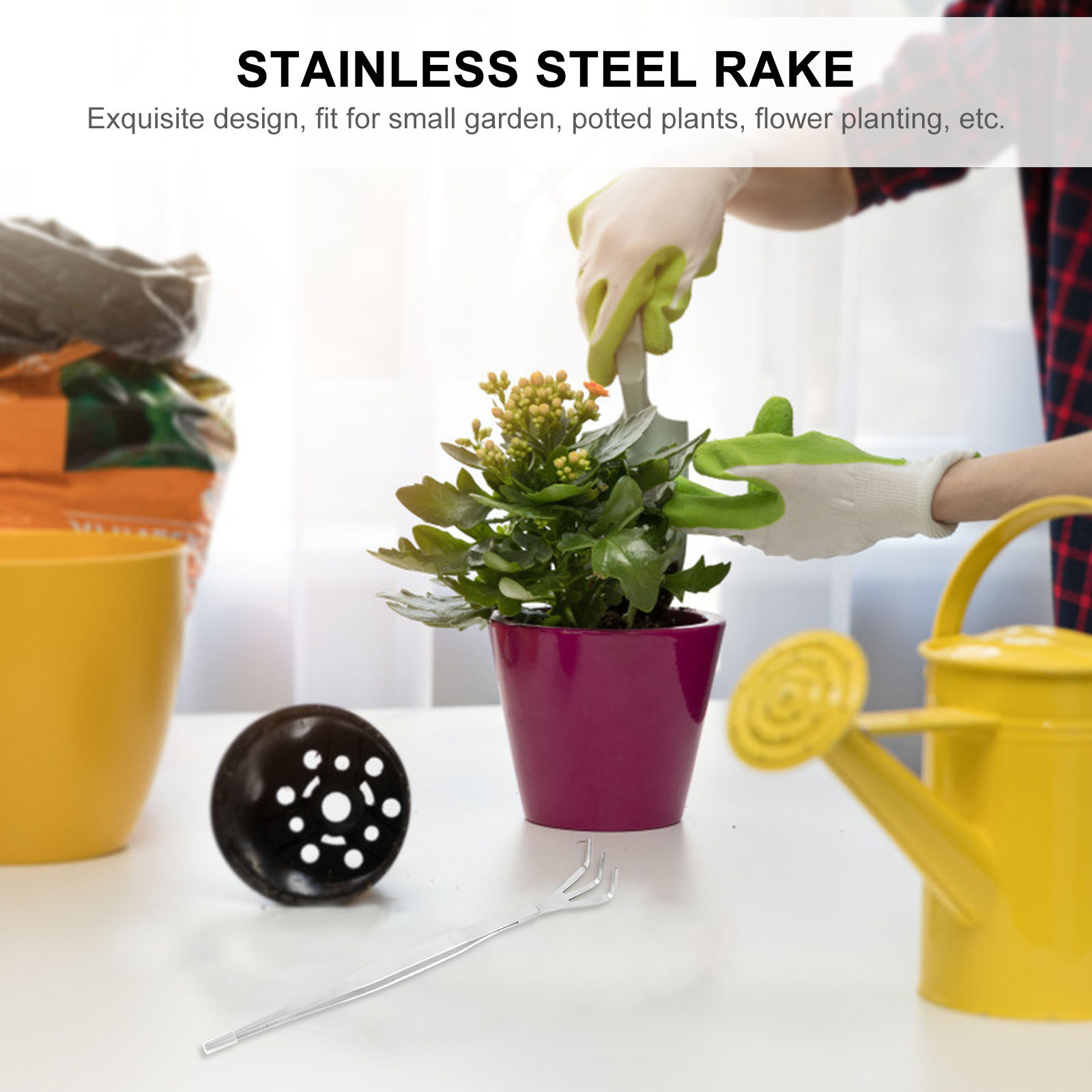 Bonsai Garden Rake - Handwerkzeuge für Bonsai-Gärtner, um empfindliche Wurzeln
