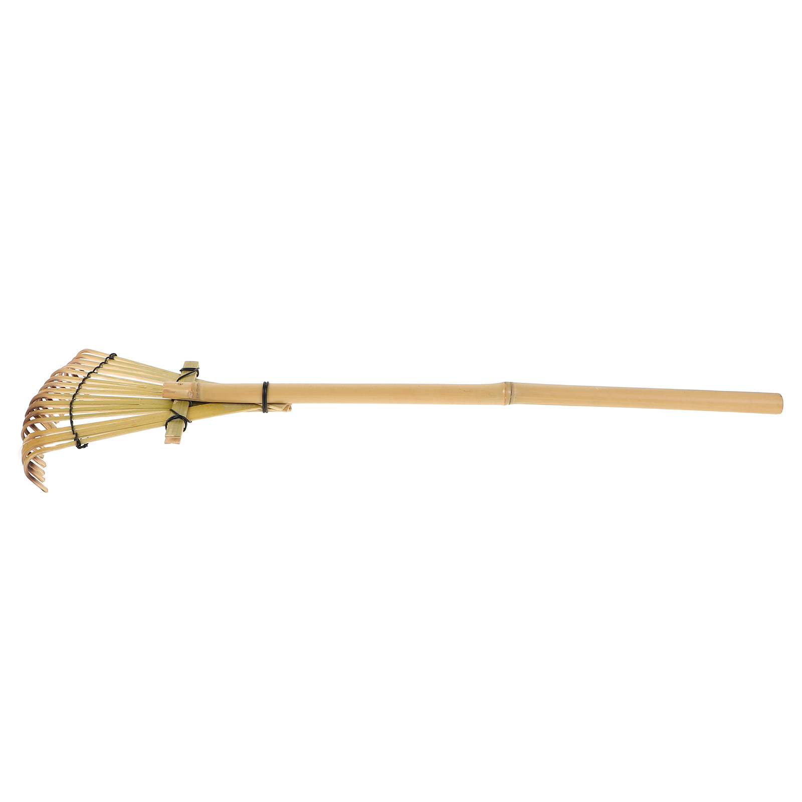 Bonsai Garden Rake - Japanischer Garten-Bambushackel, leichter Handhacker zum Nivellieren