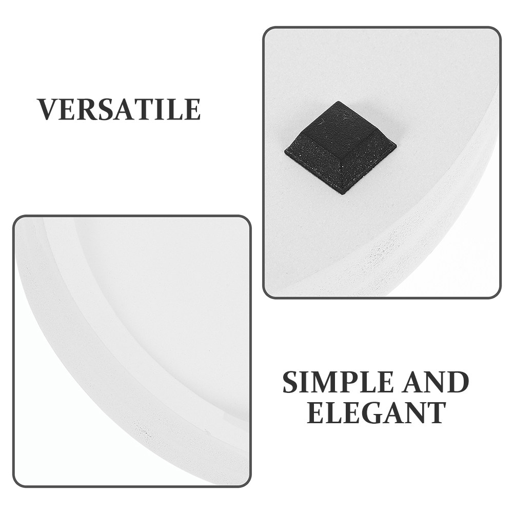 Weiße Runde Verstärkte Zementä – Humidity Tray Pebble Bewertung und Preis